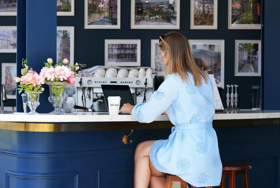 Photo of Café Bleu Nuit; source credit: Café Bleu Nuit — official photography