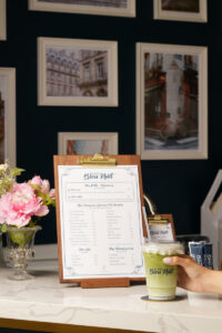 Menu - Café Bleu Nuit